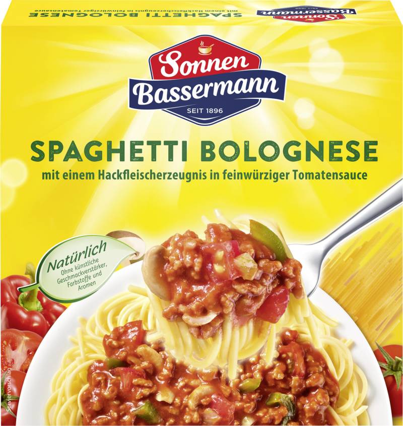 Sonnen Bassermann Spaghetti Bolognese Menü 375G