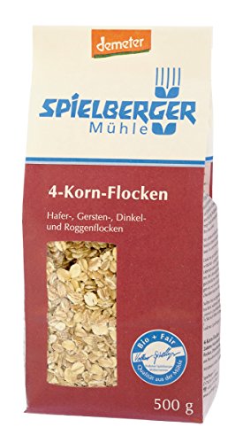 Spielberger 4-Kornflocken, 500 g von Spielberger Mühle