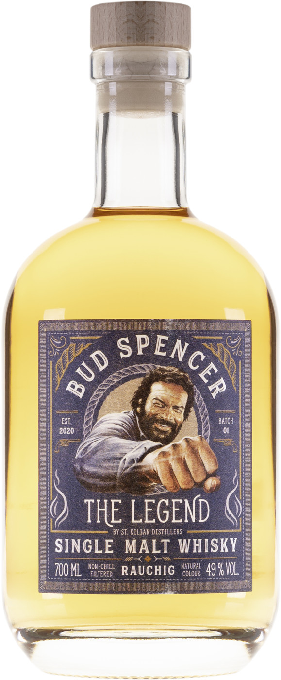 St. Kilian Distillers Bud Spencer The Legend Rauchig 49% 0,7L