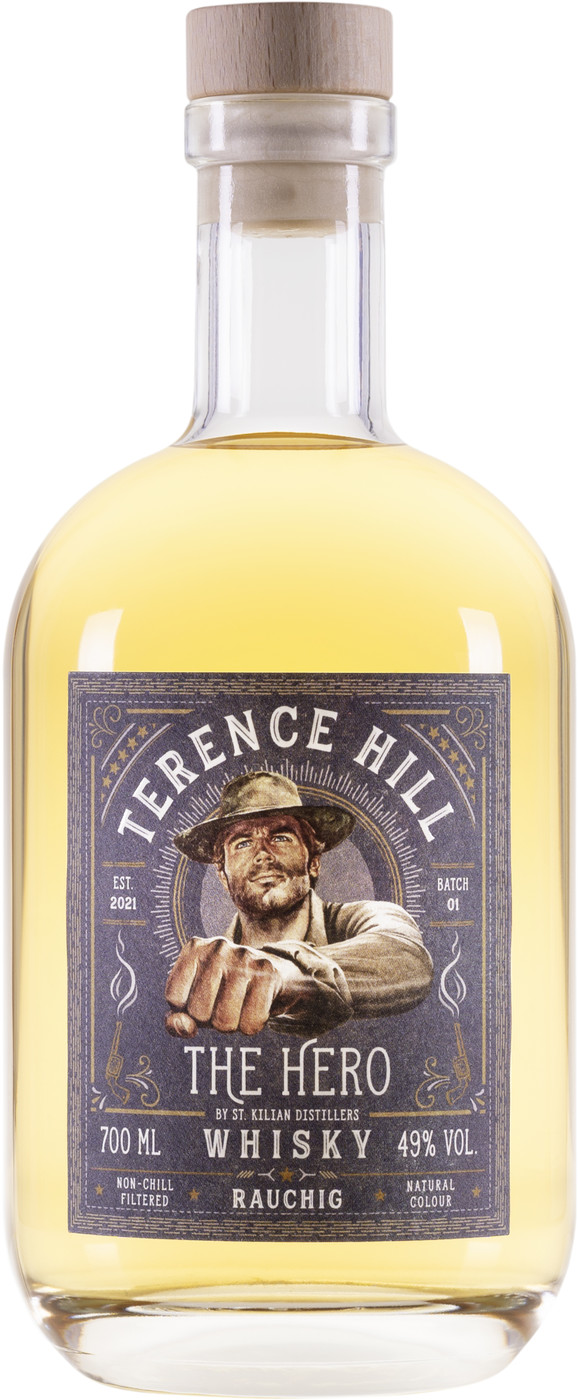 St. Kilian Distillers Terence Hill The Hero Rauchig 49% 0,7L