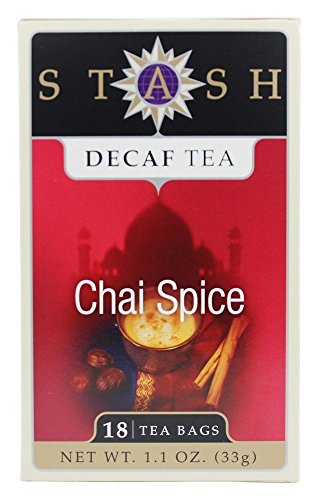 Stash Tea Company Decaf Chai Spice Tea, 18 Count Tea Bags by Stash Tea