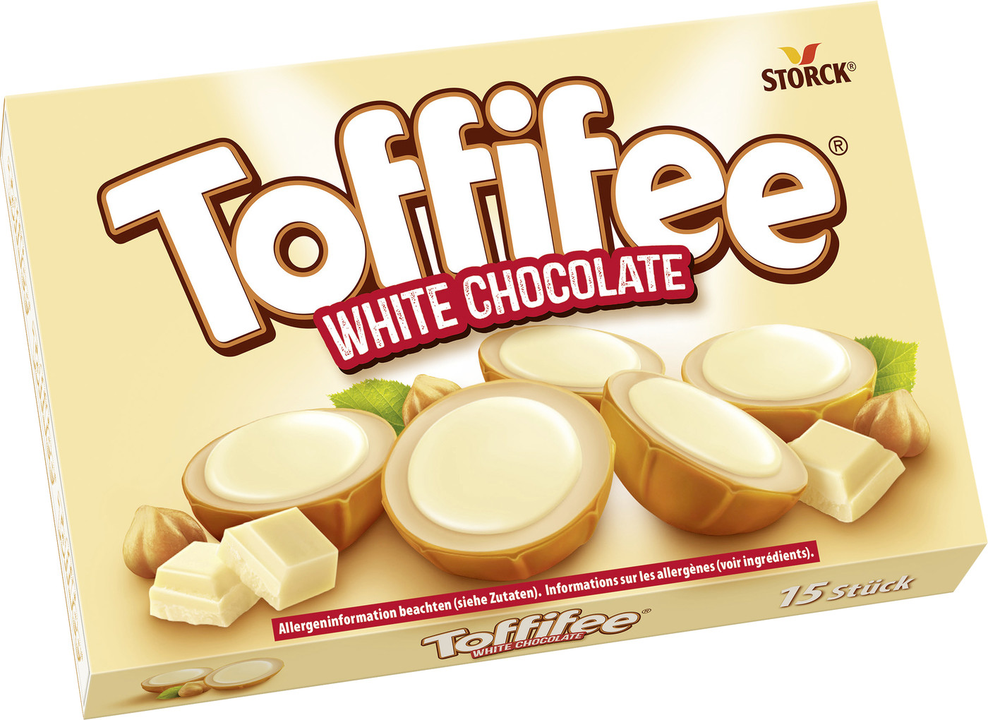 Storck Toffifee White Chocolate 15ST 125G