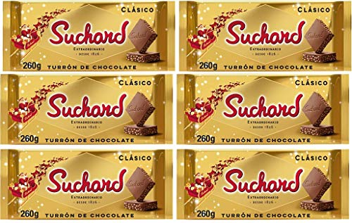 Suchard Turron Chocolate Pack of 6