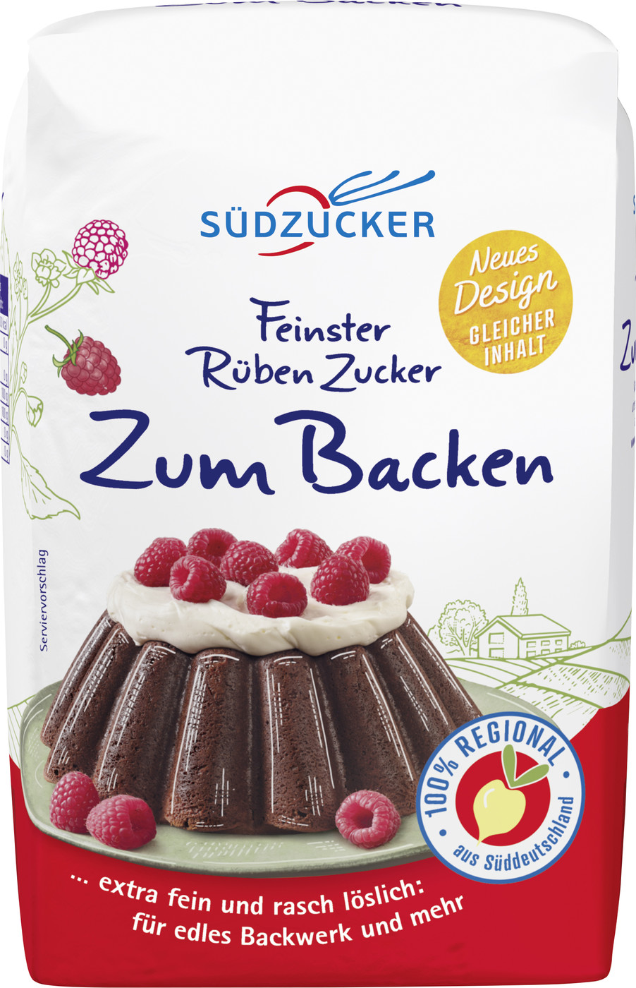 Südzucker Feinster Back Zucker 1KG