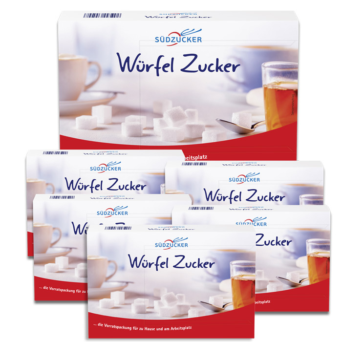 Südzucker Rüben Würfelzucker 5x1KG