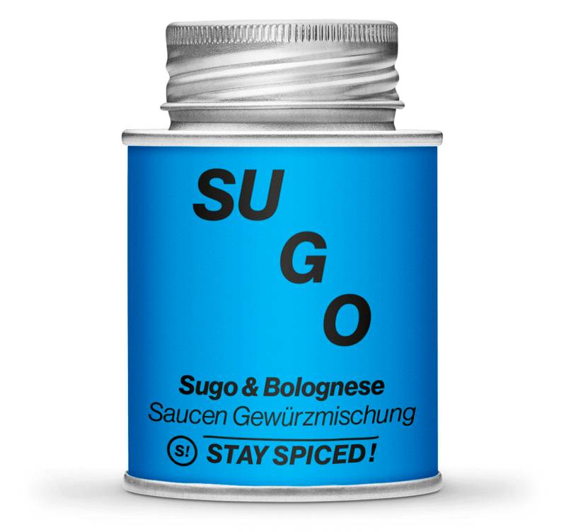 Sugo und Bolognese Gewürz, 170ml Schraubdose