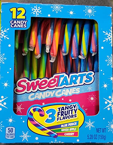 Sweetarts Candy Canes 12ct. von Wonka