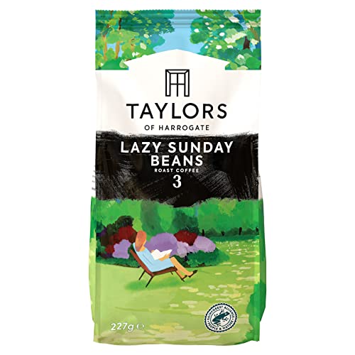 Taylors of Harrogate Lazy Sunday Whole Beans Coffee 227 g (Pack of 6) by GroceryLand von TAYLORS OF HARROGATE