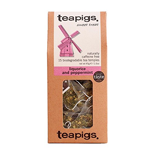 Teapigs Liquorice Peppermint Tea 15 Teabags (Pack Of 2, Total 30 Teabags) von Teapigs