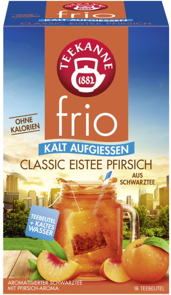 Teekanne Frio Eistee Pfirsich 18ST 45G