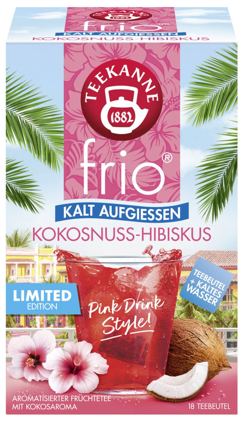 Teekanne Frio Hibiskus-Kokosnuss 18ST 45G