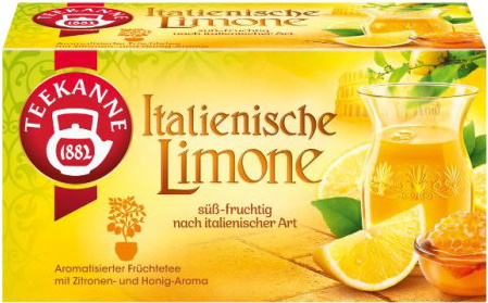 Teekanne Italienische Limone 20ST 50G