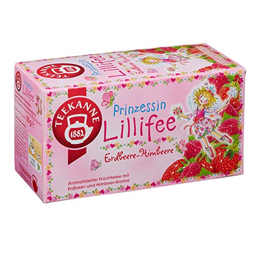 Teekanne - Prinzessin Lillifee Erdbeer-Himbeer-Tee - 20 Teebeutel von Teekanne