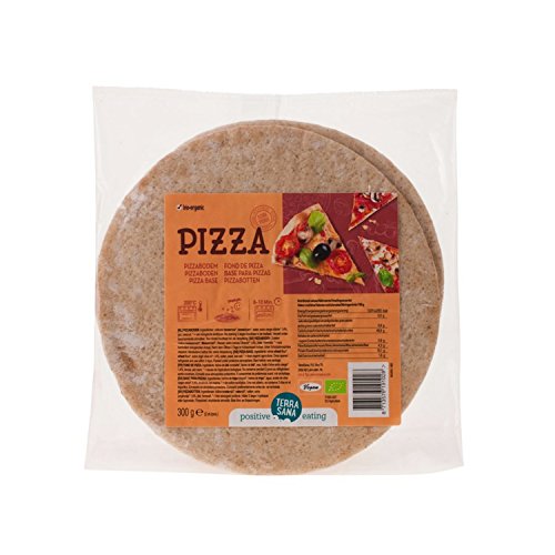 TerraSana Pizzaböden mit Sauerteig & Olivenöl (300 g) - Bio