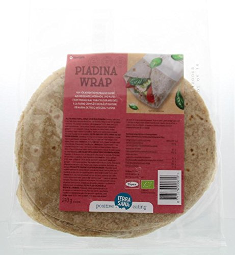 Terrasana Piadina wraps tarwe en haver von Terrasana