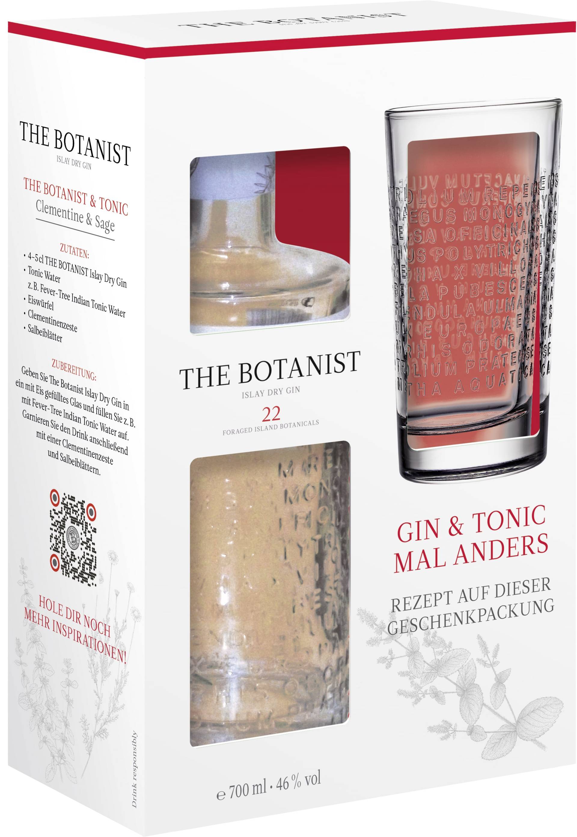 The Botanist Islay Dry Gin in Geschenkverpackung