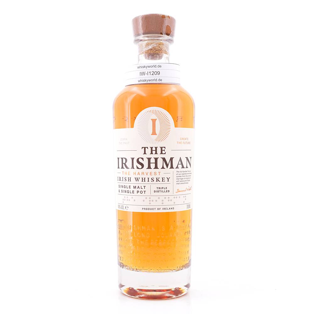 The Irishman The Harvest Single Malt 0,70 L/ 40.0% vol