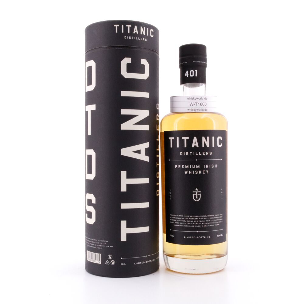 Titanic Distillers Premium Irish Whiskey 0,70 L/ 40.0% vol