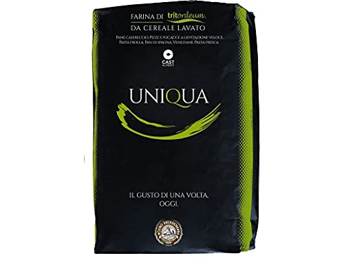 Tritordeum Mehl (Uniqua grün) 1 kg von Molino Dallagiovanna