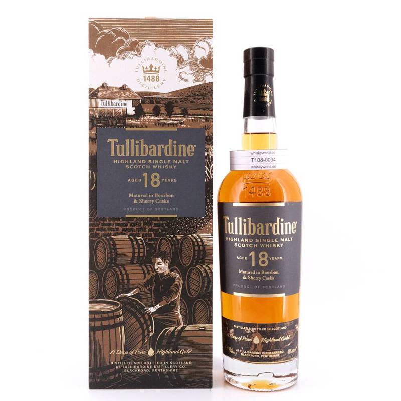 Tullibardine 18 Jahre 0,70 L/ 43.0% vol