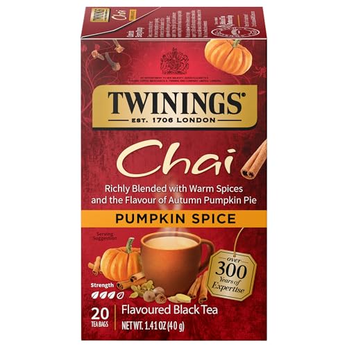 Twinings Chai Tea, Pumpkin Spice, 20 Count by Twinings von Twinings