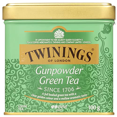 Twinings Green Gunpowder Tea, Loose Tea, 3.53-Ounce Tins (Pack of 6) by Twinings von Twinings