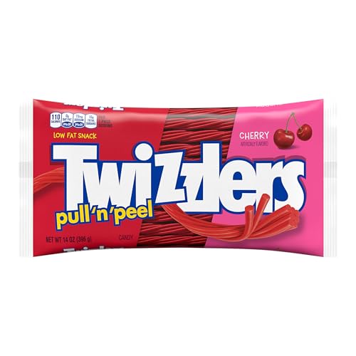 Twizzlers Pull 'n', Cherry Candy schälen, 14 Unze von Twizzlers