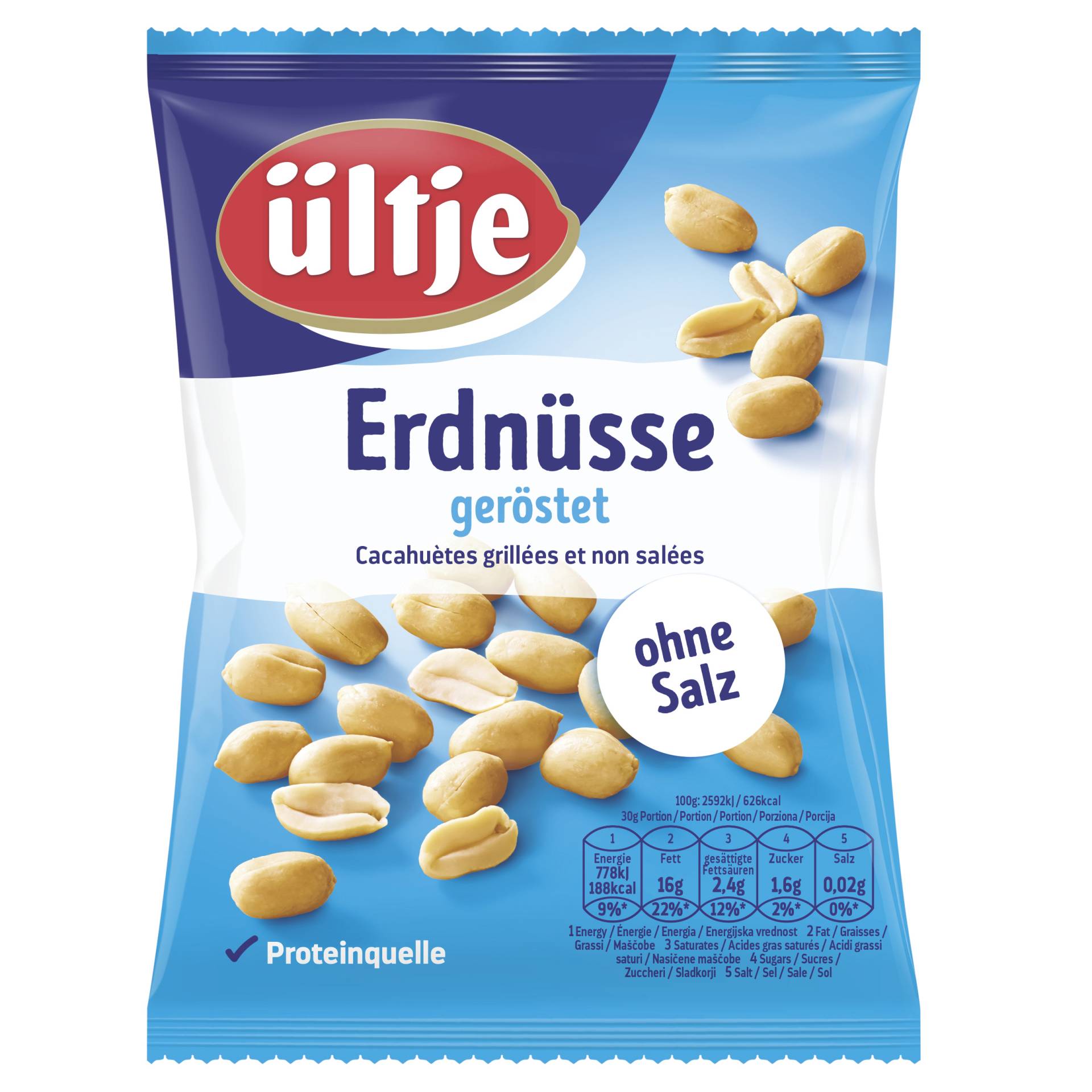 Ültje Erdnüsse ohne Salz 200G