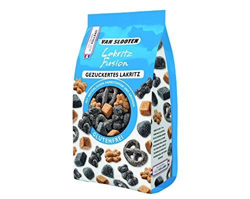 Van Slooten Lakritz Fusion Sugared Lakritz Mix 400 g, 15 Stück von Van Slooten