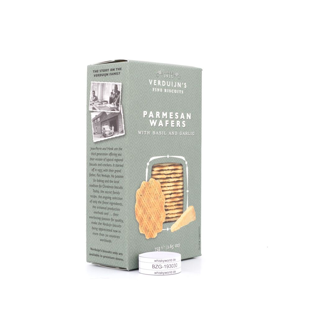 Verduijn's Parmesan Wafers Waffeln mit Parmesan, 75 g