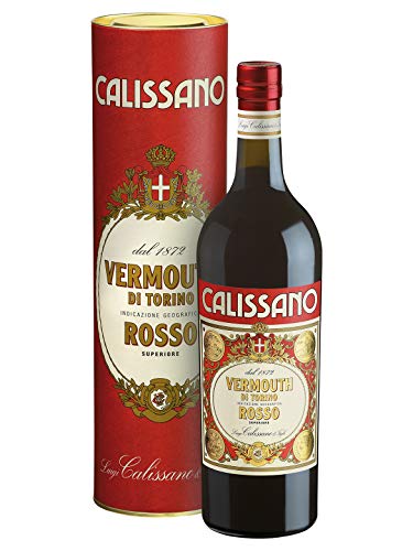 Vermouth Di Torino IG Rosso Superiore Calissano Astucciato 75cl, italienischer Likör