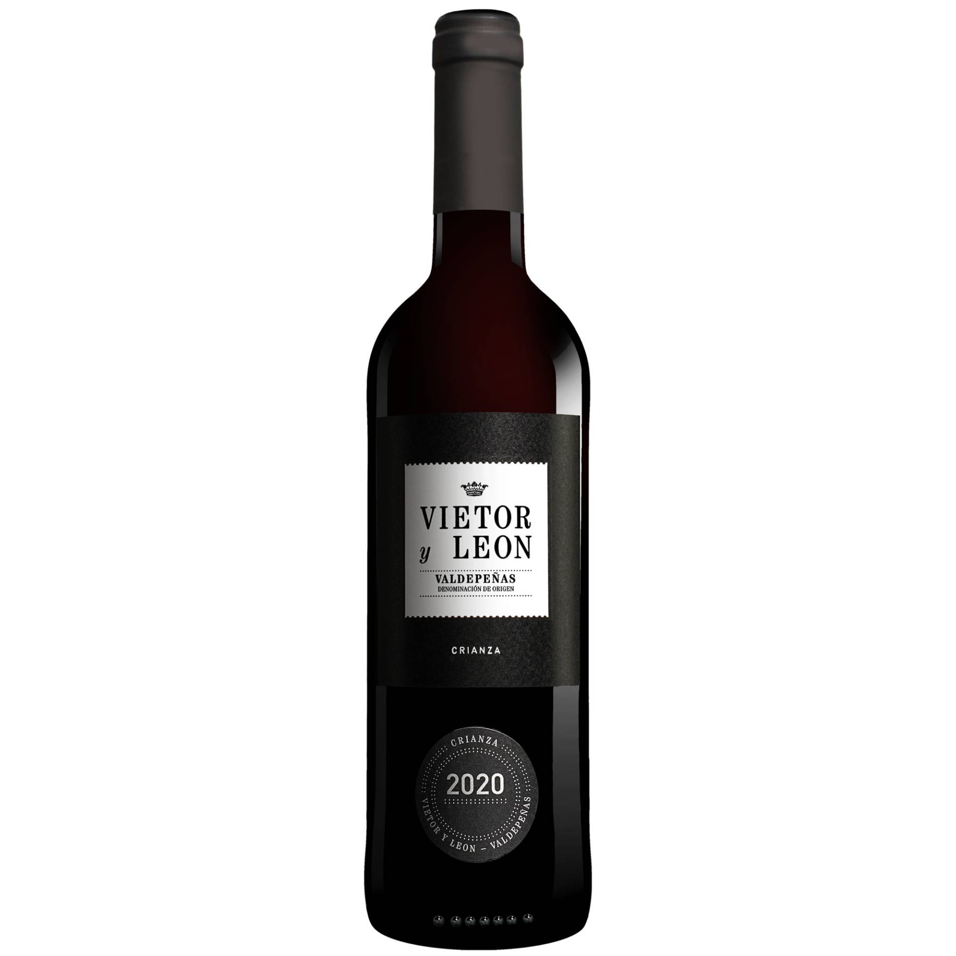 Vietor y Leon Crianza 2020  0.75L 13% Vol. Rotwein Trocken aus Spanien