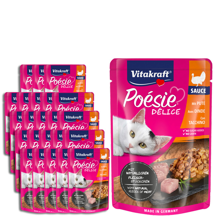 Vitakraft Poésie Délice mit Pute 23x85G