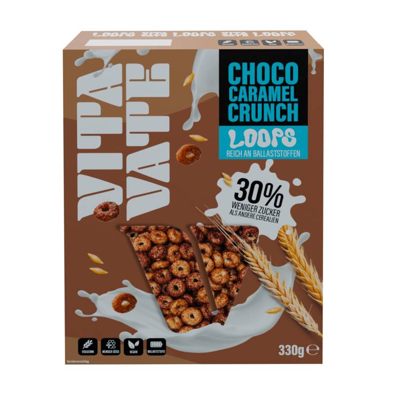 Vitavate Loops Choco-Caramel Crunch 330G