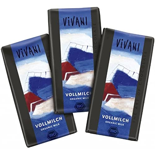 Vivani, Vollmilch Minitafeln, 12,5g (5er Pack)