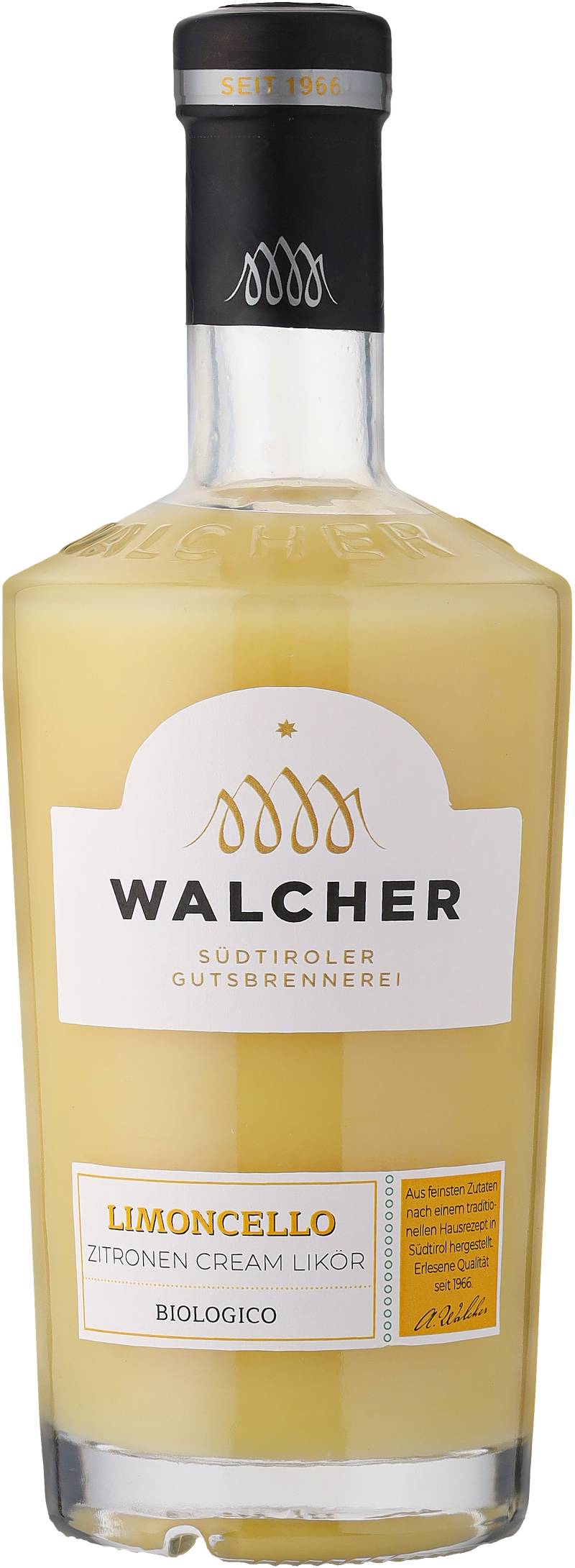 Walcher Limoncello Cream - Bio