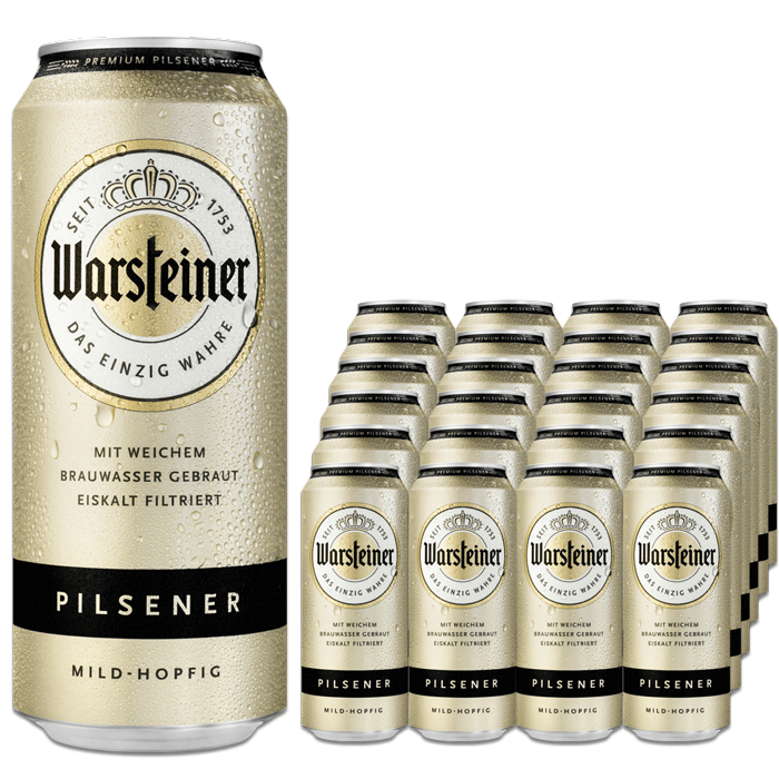 Warsteiner Premium Pilsener 24x0,5L