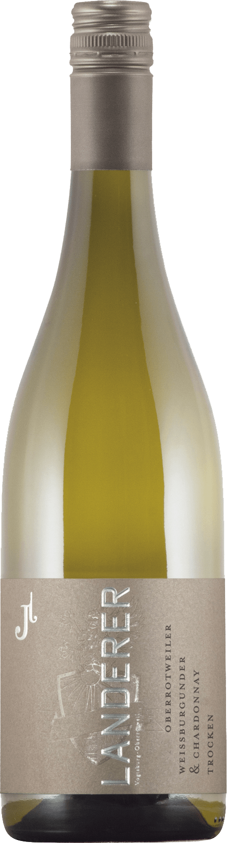 Weingut Landerer Weißburgunder & Chardonnay Qualitätswein trocken - 2023