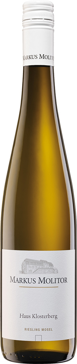 Weingut Markus Molitor Haus Klosterberg Riesling - weiße Kapsel