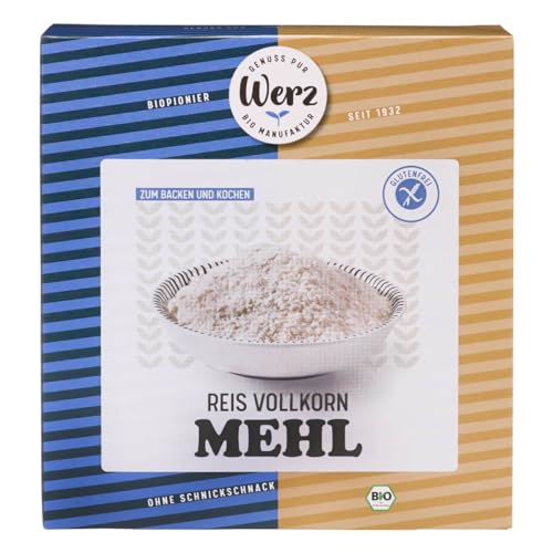 Werz Reis Vollkorn Mehl 1kg