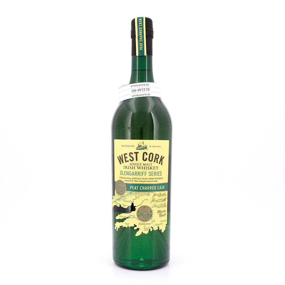 West Cork Single Malt Glengarriff Series Peat 0,70 L/ 43.0% vol