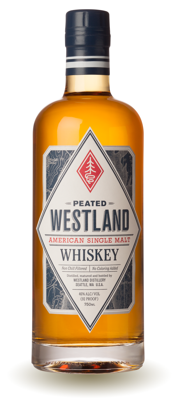 Westland Peated Single Malt Whiskey 46% 0,75l