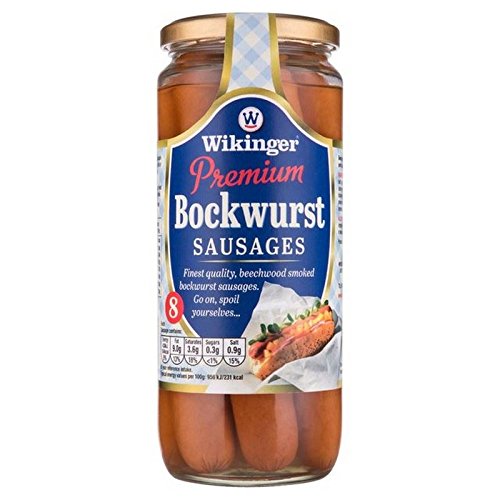 Wikinger Premium Bockwurst Hotdogs 8 Pro Packung