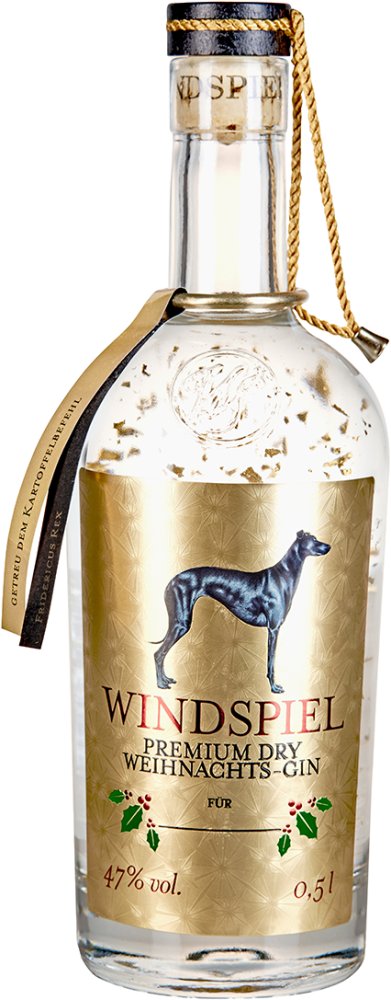 Windspiel Premium Dry Weihnachts-Gin 47% vol