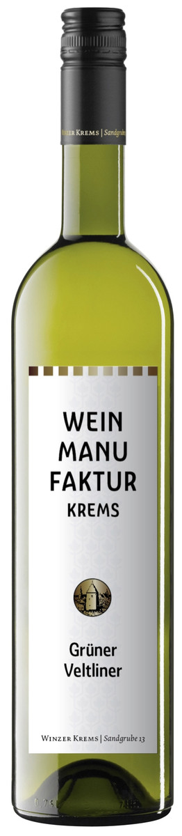 Winzer Krems Weinmanufaktur Grüner Veltliner Weißwein trocken 0,75L