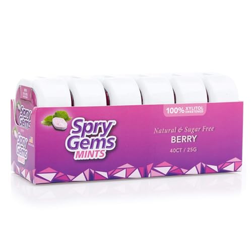 Xlear, Spry Gems, Mints, Berry, 40 Count, 25 g von Spry