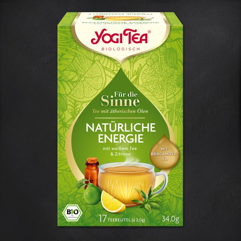 YOGI TEA® Für die Sinne – Natürliche Energie, BIO