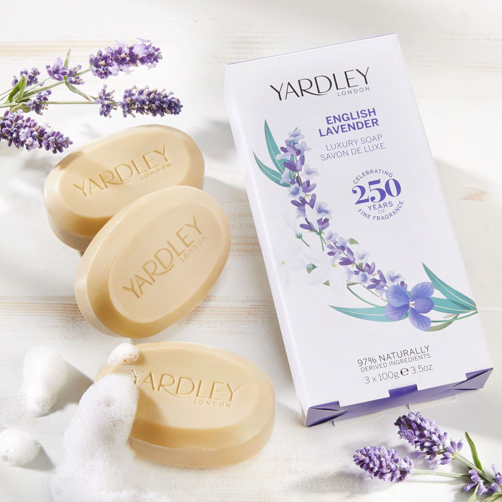 Yardley Seifen Lavendel 3er-Set von Yardley London