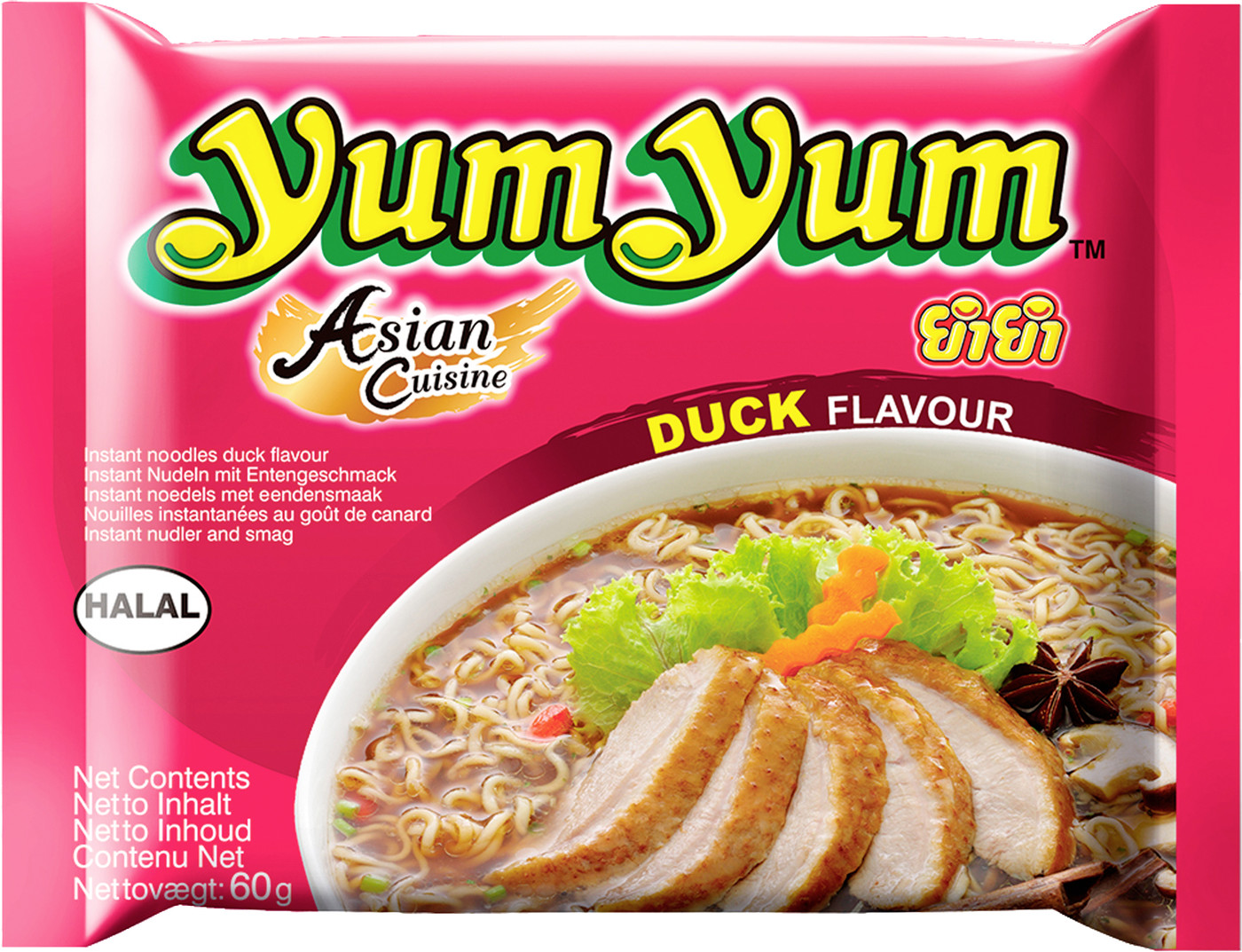 Yum Yum Instantnudeln Ente 60G