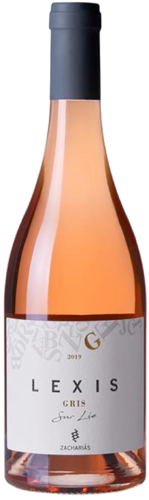 Zacharias - Lexis G - Gris Moschofilero sur lie Rosé  PGI - 0,75 L